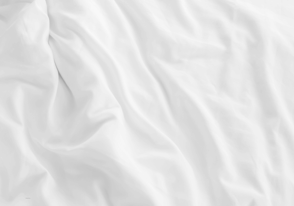 White Bamboo Sheets Close Up